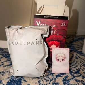 Pop Mart Red and Black Collectible Box